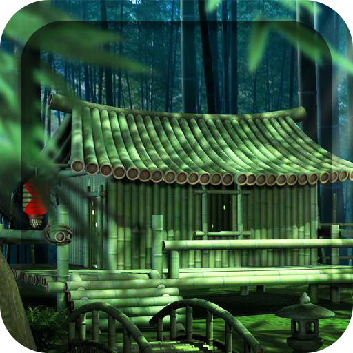 3D Bamboo House Live Wallpaper