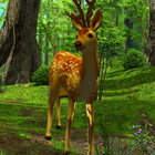 3D Deer-Nature Live Wallpaper simgesi