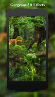 3D Deer-Nature Live Wallpaper ポスター