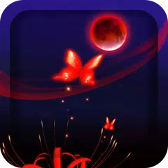 美艷紅蝶與妖嬈彼岸花3D動態桌布 APK 下載