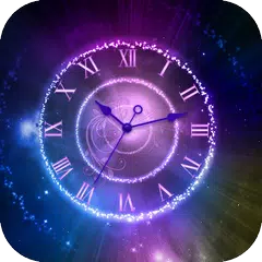 Shining Clock Live Wallpaper APK download