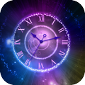 Shining Clock Live Wallpaper