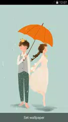 download Rainy Romance Live Wallpaper APK