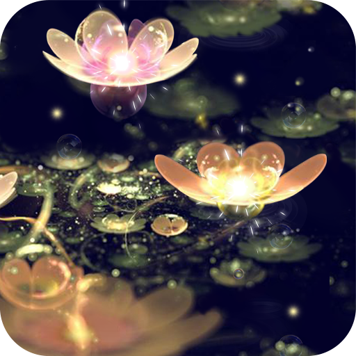 Lotus Lantern Live Wallpaper