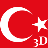Türk Bayrağı 3D