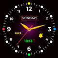 AMOLED Lock Screen Clock Live
