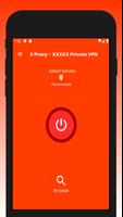 X Proxy - XXXXX Private VPN Affiche