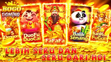 Bogo domino-qiuqiu gaple slot الملصق