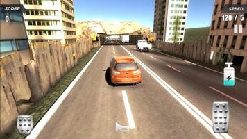 Racing Car In City скриншот 3