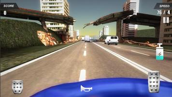 Racing Car In City скриншот 2