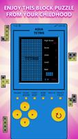 Aqua Tetris Affiche