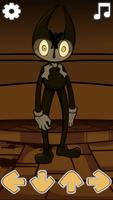 FNF the dark revival bendy mod poster