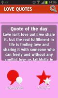 Love Quotes poster