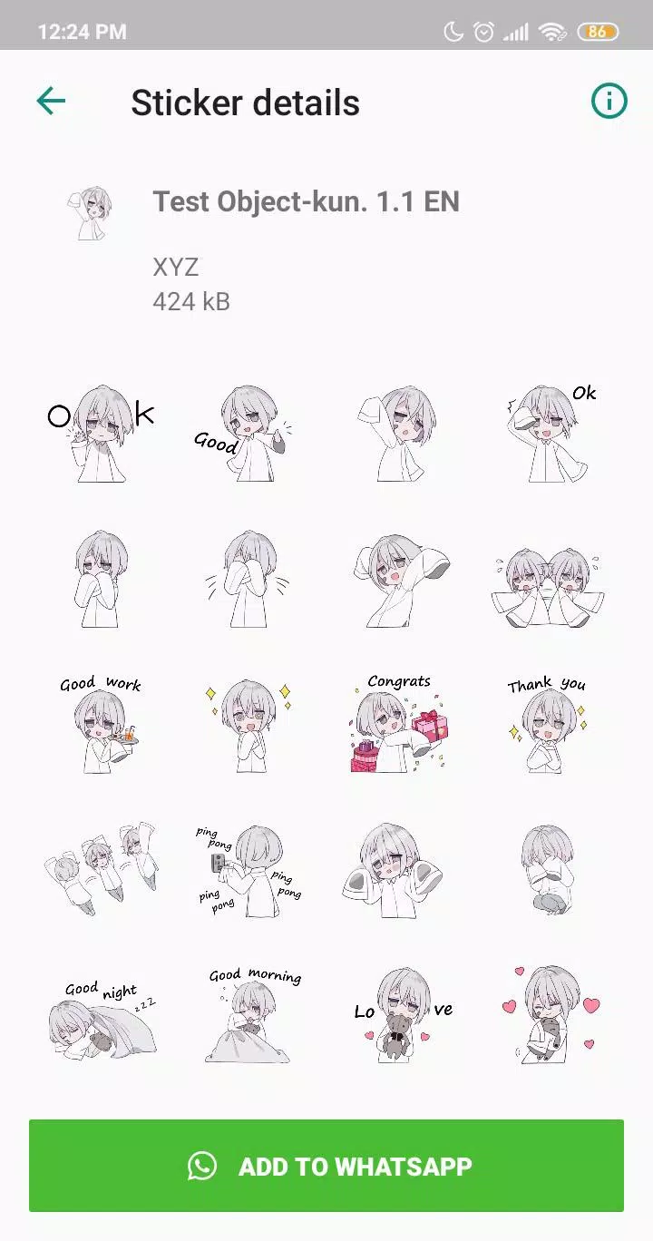 Menhera chan - Download Stickers from Sigstick