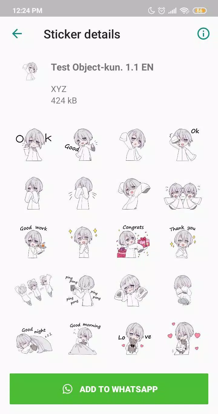 Menhera chan~ - Download Stickers from Sigstick