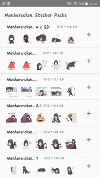 Menhera-chan WAStickerApps EN 截图 4