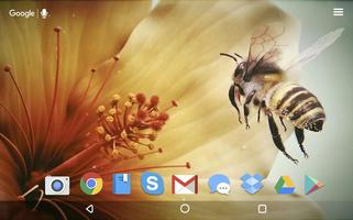 Bee and Flower Live Wallpaper 截图 3