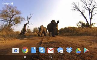 Rhino Kiss Live Wallpaper स्क्रीनशॉट 3