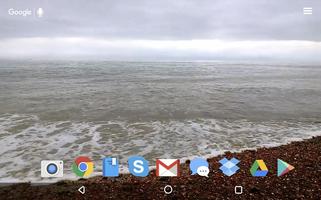 Sea Waves Live Wallpaper 截圖 1