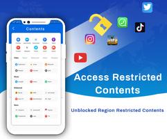 برنامه‌نما سرور VPN نامحدود پروکسی عکس از صفحه