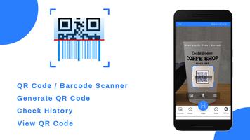 QR-Code-Scanner und -Lesegerät Plakat