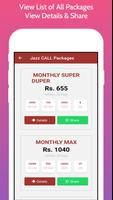 Jazz/Warid All Packages 2024 تصوير الشاشة 1