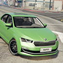 Car Skoda Rapid: Real Parking APK