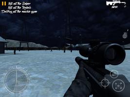 Commando Strike Force : Mountain Sniper Warfare 3D imagem de tela 3