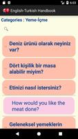 Türkçe-İngilizce El Kitabı اسکرین شاٹ 1