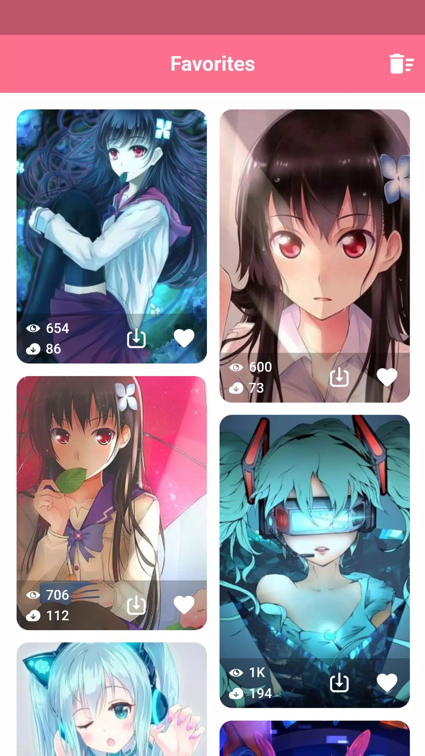 10000 Anime Kawaii para meninas APK - Baixar app grátis para Android