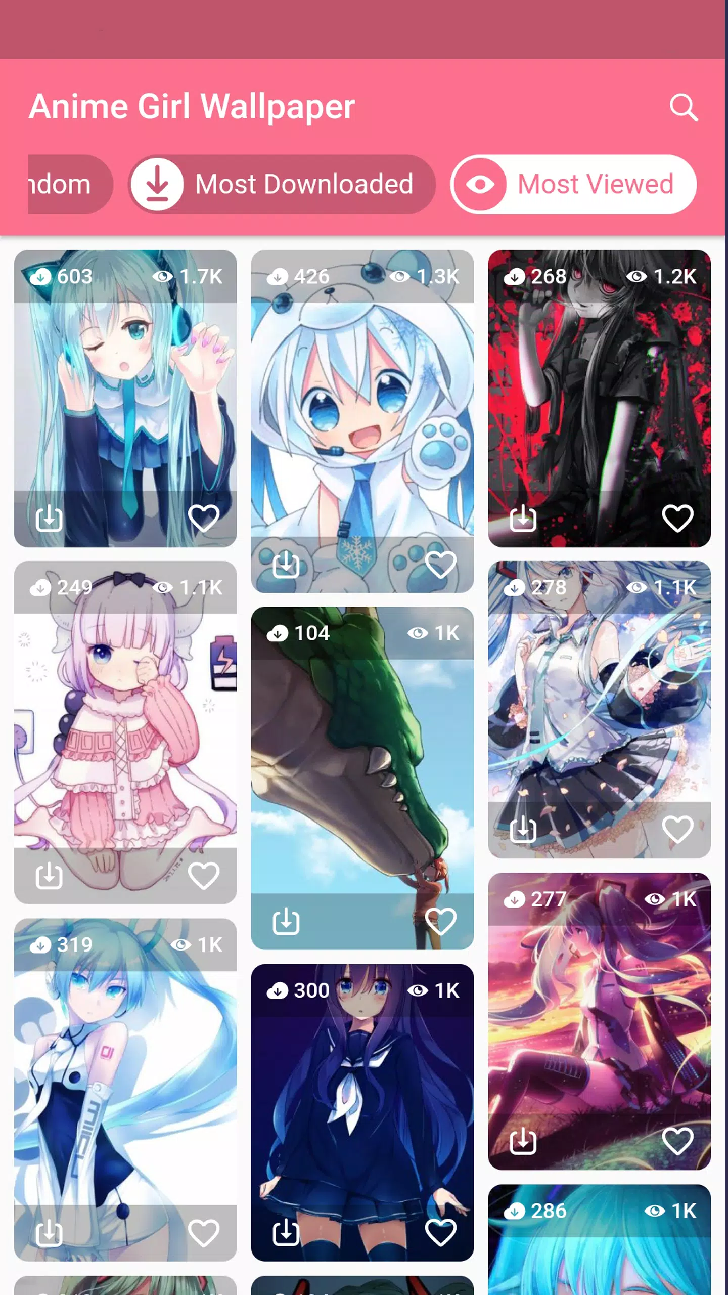 10000 Anime Kawaii para meninas APK - Baixar app grátis para Android