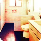 Plot Size and  Bathroom Tiles icon