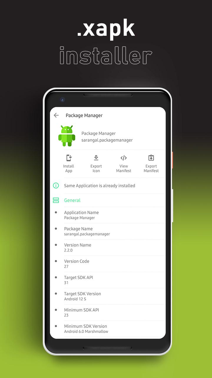 Xapk install