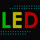 Letrero LED - Texto LED icono