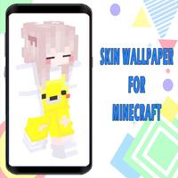 Skin Wallpaper for Minecraft PE - HD 4K screenshot 1