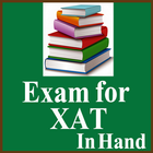 Exam for XAT in hand icône
