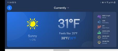 WeatherNation اسکرین شاٹ 1