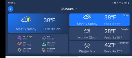 WeatherNation capture d'écran 2