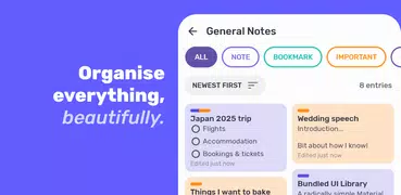 Bundled Notes - List, Organize