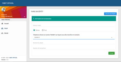 1xbet Rechargement Affiche