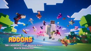 Addons for Minecraft PE الملصق