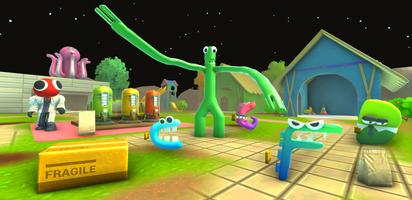 Monster Alphabet Survivor 3D تصوير الشاشة 1