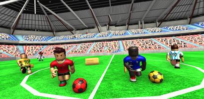 Teman Sepak Bola Pelangi 3D screenshot 1
