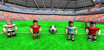 Teman Sepak Bola Pelangi 3D screenshot 3