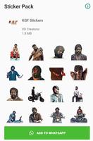 KGF Sticker - WAStickerApps ảnh chụp màn hình 2