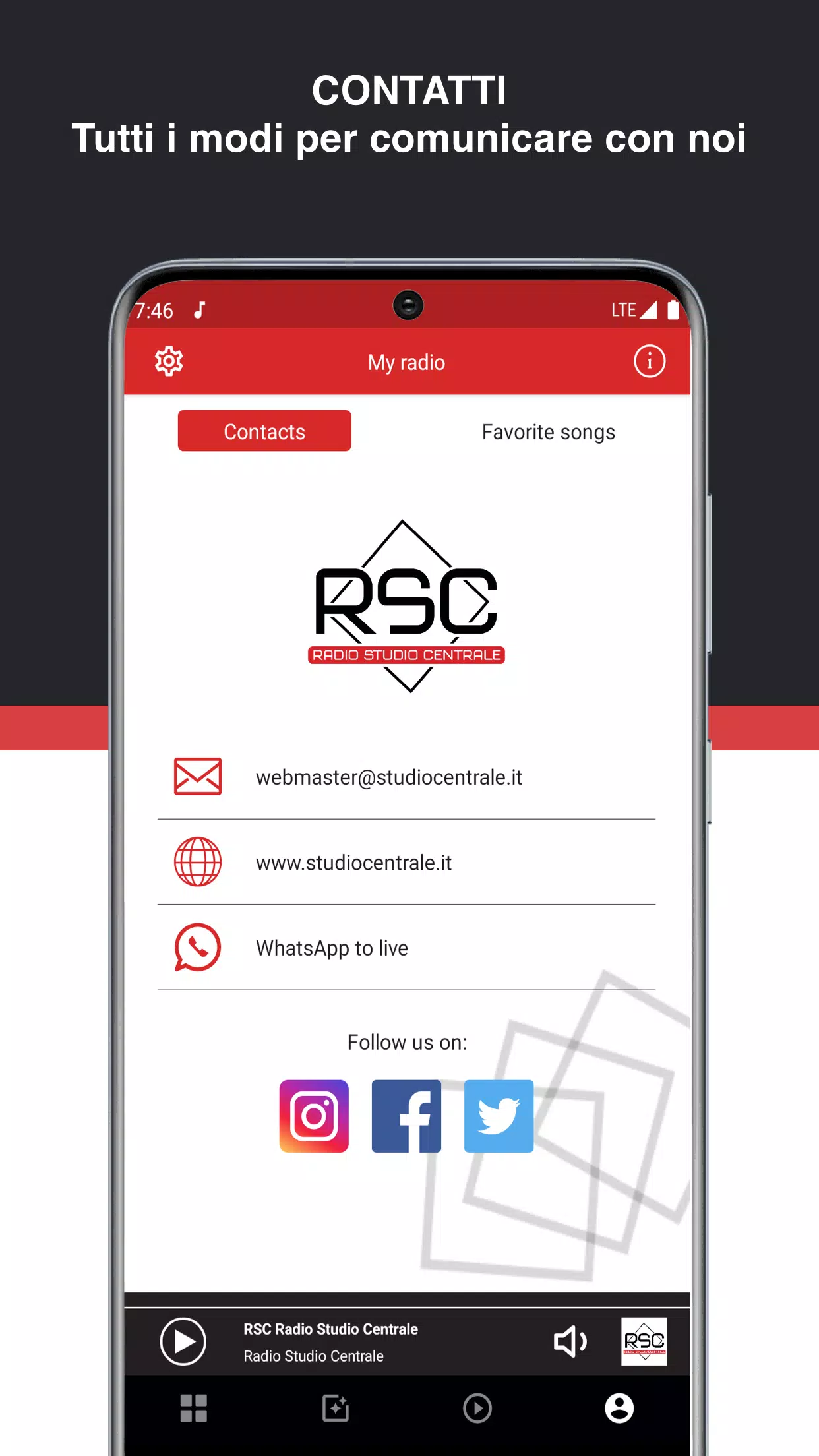 R.S.C. Radio Studio Centrale for Android - APK Download