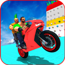 Superheroes Barrow Bike Stunt Riding aplikacja
