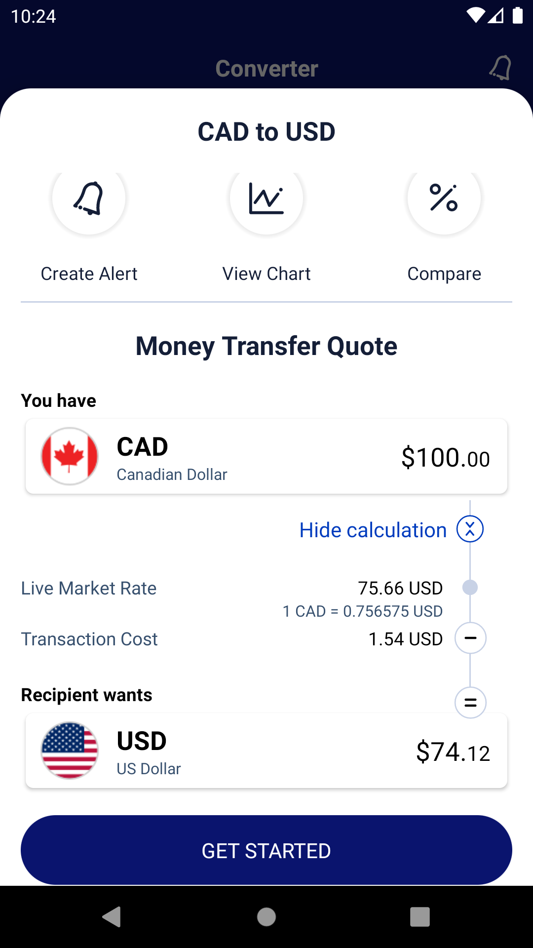 Xe converter calculator