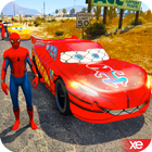 Superheroes Fast Racing Challenges icône