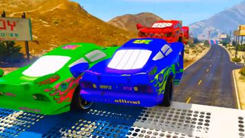 Superheroes Fast Racing Challenges screenshot 2